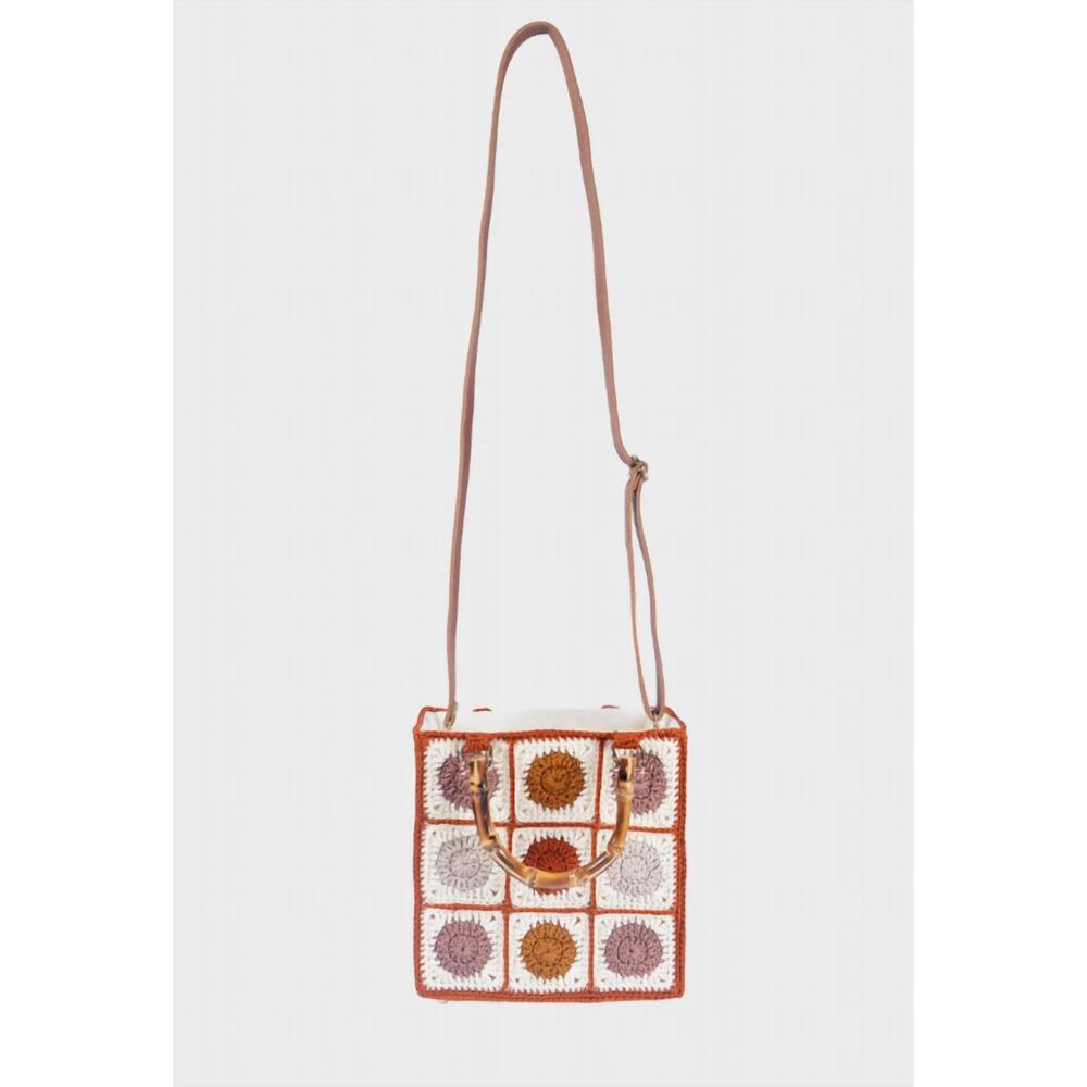 NEW JELAVU women's dottie crossbody bag in sunset multi